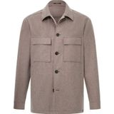 Boggi Milano, Heren, Jassen, Grijs, Maat: S Kasjmier,