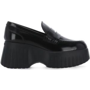 Hogan, Dames, Schoenen, Zwart, Maat: 40 EU Leer,