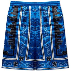 Off White, Heren, Korte broeken, Blauw, Maat: L Viscose,
