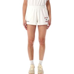 Sporty & Rich, Dames, Korte broeken, Wit, Maat: L