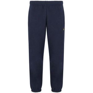 Carhartt Wip, Heren, Broeken, Blauw, Maat: M Katoen,