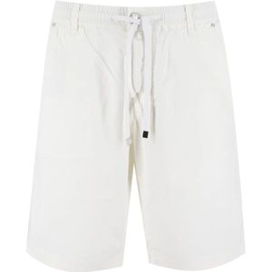Jacob Cohën, Heren, Korte broeken, Wit, Maat: W36 Katoen,