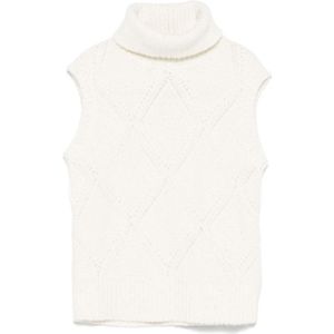 Fabiana Filippi, Dames, Truien, Wit, Maat: XS Zijde,