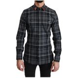 Dolce & Gabbana - Martini Dress Shirt - Grijs - Katoen