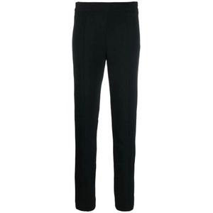 Proenza Schouler, Dames, Broeken, Zwart, Maat: 2XS Katoen,