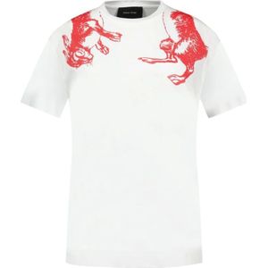 Simone Rocha, Dames, Tops, Wit, Maat: XS Katoen,