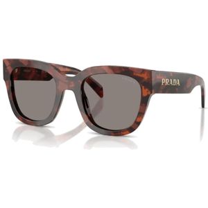 Prada, Dames, Accessoires, Bruin, Maat: 52 MM Polyamide,
