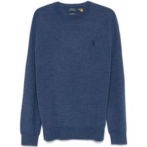 Ralph Lauren, Heren, Truien, Blauw, Maat: S Wol,