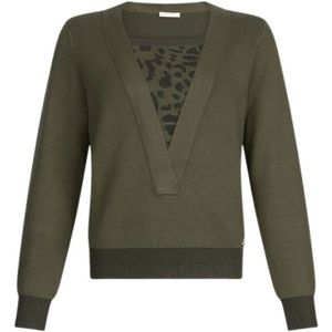 Liu Jo, Dames, Truien, Groen, Maat: S