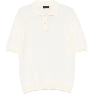 Tagliatore, Heren, Tops, Beige, Maat: S Katoen,