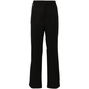 Jacquemus, Heren, Broeken, Zwart, Maat: L Wol,