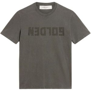 Golden Goose, Heren, Tops, Zwart, Maat: M