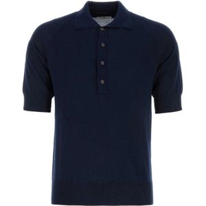 PT Torino, Heren, Tops, Blauw, Maat: M Katoen,