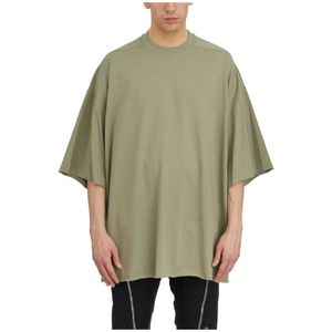 Rick Owens, Heren, Tops, Groen, Maat: ONE Size Katoen,