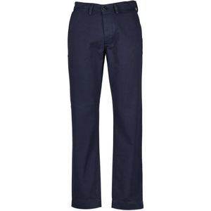 Officine Générale, Heren, Broeken, Blauw, Maat: S Katoen,