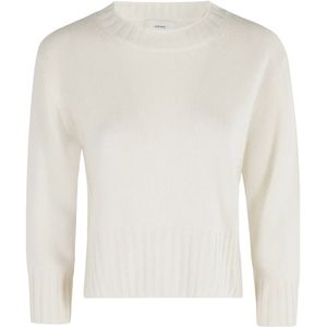 Loulou Studio, Dames, Truien, Wit, Maat: S Kasjmier,