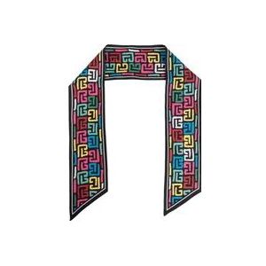 Balmain Zijden sjaal , Multicolor , Dames , Maat: ONE Size
