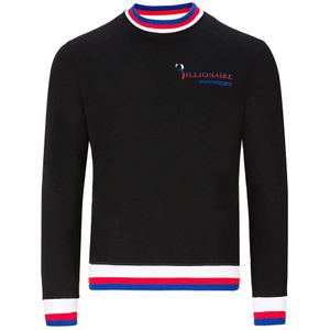 Billionaire, Heren, Sweatshirts & Hoodies, Zwart, Maat: S Katoen,
