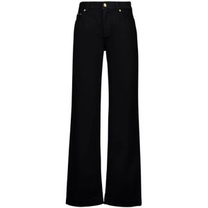 Dolce & Gabbana, Dames, Jeans, Zwart, Maat: S Denim,