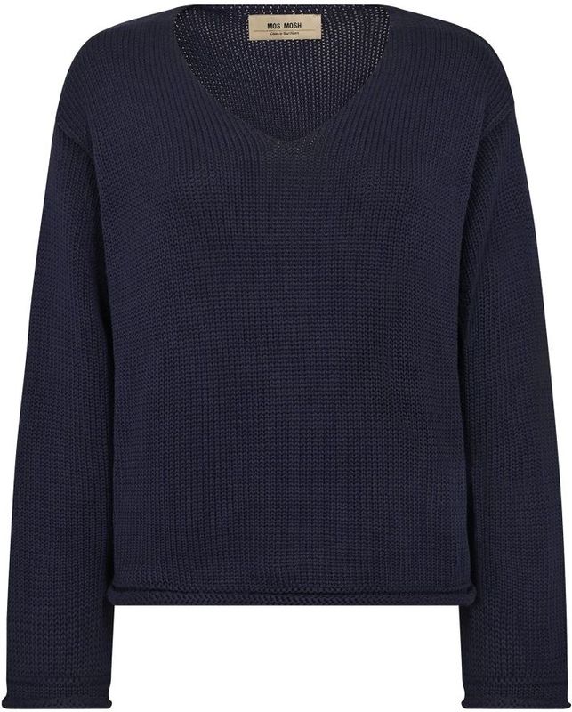 MOS Mosh, Dames, Truien, Blauw, Maat: XS