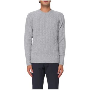 Drumohr, Heren, Truien, Grijs, Maat: XL