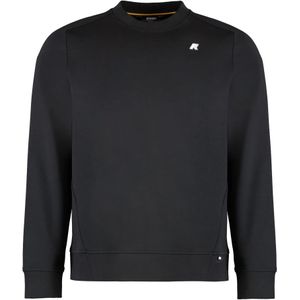K-Way, Heren, Sweatshirts & Hoodies, Blauw, Maat: S Katoen,