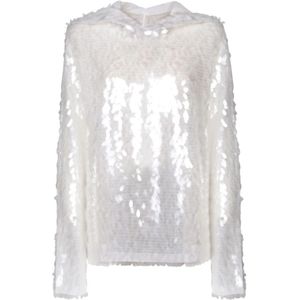 Norma Kamali, Dames, Blouses & Shirts, Wit, Maat: XS