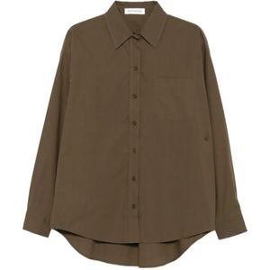 The Frankie Shop, Dames, Blouses & Shirts, Groen, Maat: S