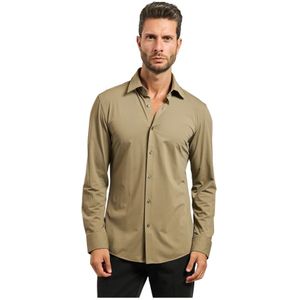 Hugo, Heren, Overhemden, Groen, Maat: XL