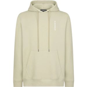 Dondup, Heren, Sweatshirts & Hoodies, Beige, Maat: S
