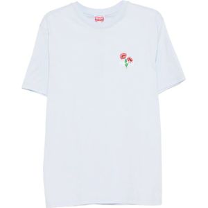 Kenzo, Heren, Tops, Blauw, Maat: XL