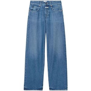 Closed, Dames, Jeans, Blauw, Maat: W25 L30 Katoen,