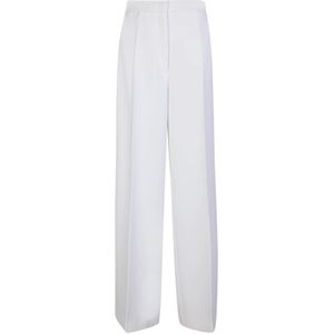 Blanca Vita, Dames, Broeken, Wit, Maat: L Poliester,