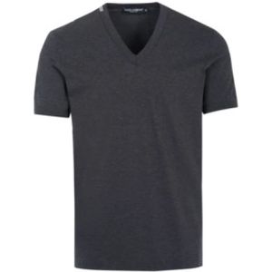 Dolce & Gabbana, Heren, Tops, Grijs, Maat: XS