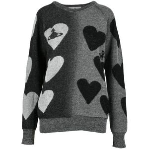 Vivienne Westwood, Dames, Truien, Zwart, Maat: M Viscose,