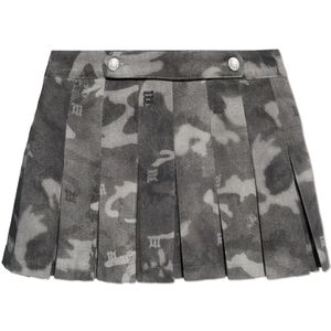 Misbhv, Dames, Rokken, Grijs, Maat: XS Katoen,