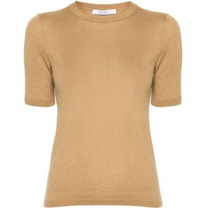 Max Mara, Dames, Truien, Bruin, Maat: XS Zijde,