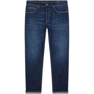 Dondup, Heren, Jeans, Blauw, Maat: W31 Denim,