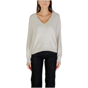 Liu Jo, Dames, Truien, Wit, Maat: XS Viscose,