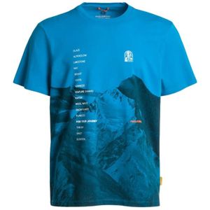 Parajumpers, Heren, Tops, Blauw, Maat: XS Katoen,