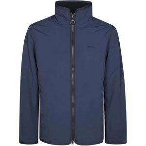 Barbour, Heren, Jassen, Blauw, Maat: L Fleece,