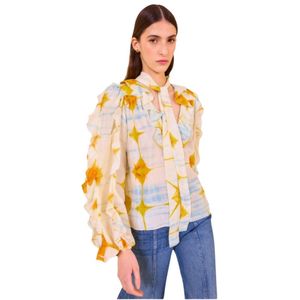 Ulla Johnson, Dames, Blouses & Shirts, Veelkleurig, Maat: XS Zijde,