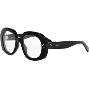 Celine, unisex, Accessoires, Zwart, Maat: 51 MM Leer,