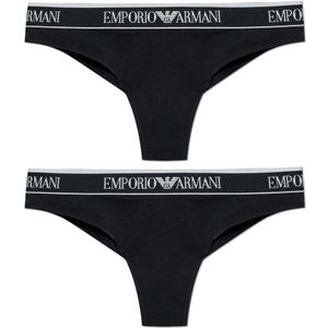 Emporio Armani - Iconic Logoband - Brazilian Slipje - 2 Eenheden