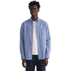 Gant, Heren, Overhemden, Veelkleurig, Maat: M Katoen,