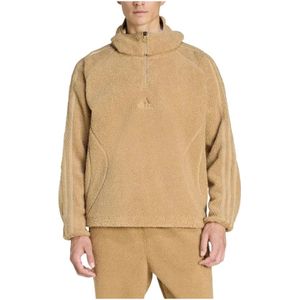 Adidas, Heren, Sweatshirts & Hoodies, Beige, Maat: S