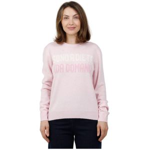 MC2 Saint Barth, Dames, Truien, Roze, Maat: L Kasjmier,