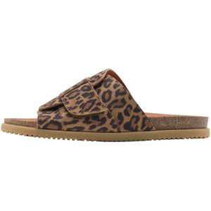 Nature Footwear - Katrine Sandal - Teenslippers - Bruin - Suède