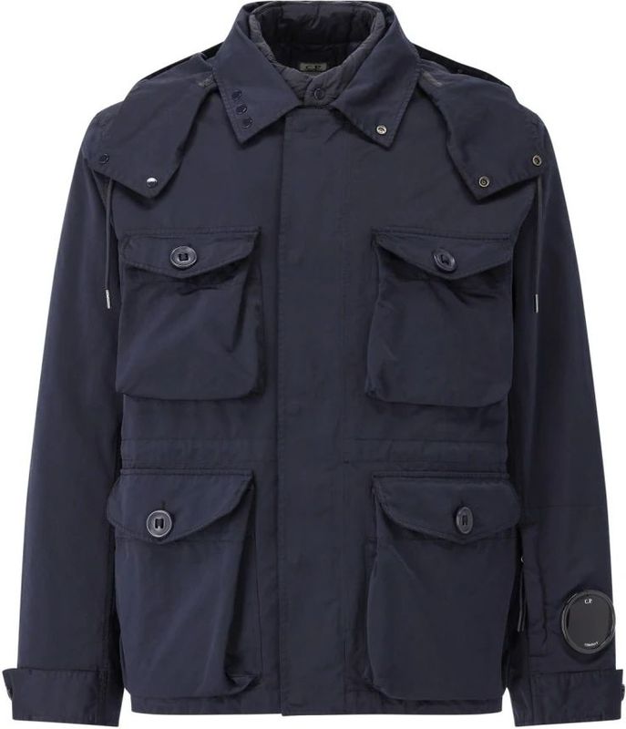 C.P. Company - Kei Mille Micro-jas - Marineblauw - Polyester