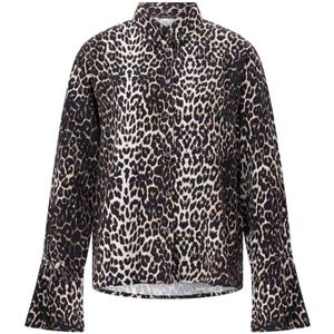 True Religion, Dames, Blouses & Shirts, Bruin, Maat: S